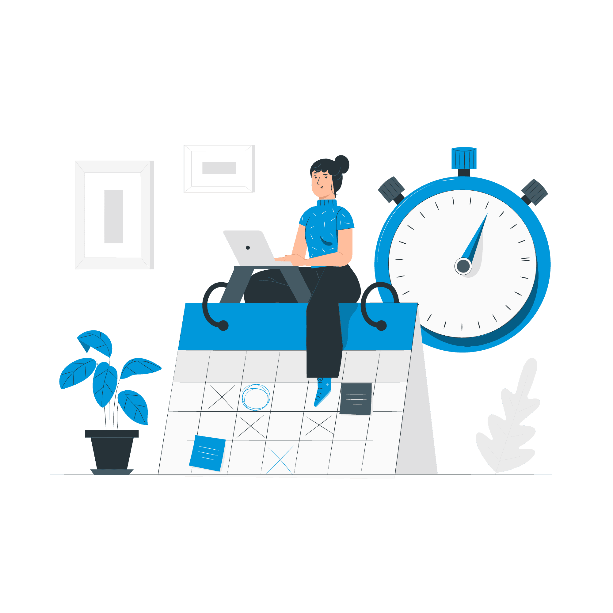 Time Tracking Illustration
